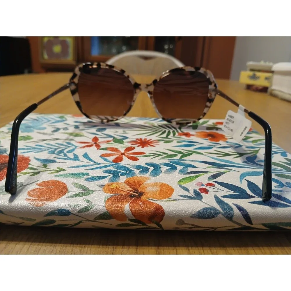 Keo Kimber Womens Sunglasses Designer Marbled Multi Colored Retails $59 #S9
